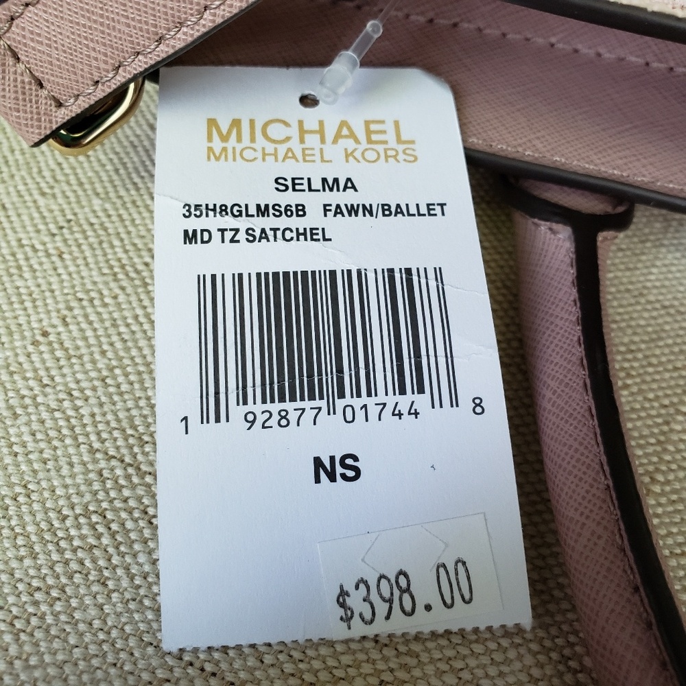 ⚠️SALE⚠️🌺 NWT Michael Kors MD Selma Satchel - Picture 7 of 8